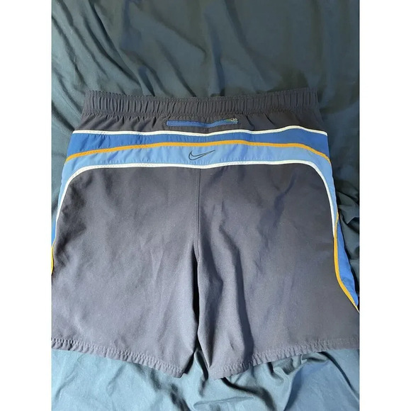 Nike Board Shorts Swim‎ Trunks Mesh Lined Blue Men's Size Medium - Picture 5 of 6